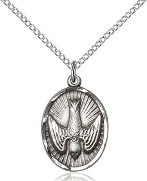 0882SS/18SS <br/>Sterling Silver Holy Spirit Pendant