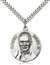 0884SS/24S <br/>Sterling Silver Pope Pius X Pendant