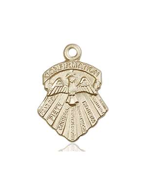 0886KT <br/>14kt Gold Seven Gifts Medal