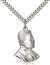 0897SS/24S <br/>Sterling Silver Saint Pius X Pendant