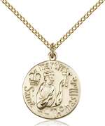 0958GF/18GF <br/>Gold Filled St. Thomas More Pendant