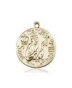 0958KT <br/>14kt Gold St. Thomas More Medal