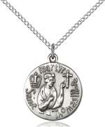 0958SS/18SS <br/>Sterling Silver St. Thomas More Pendant