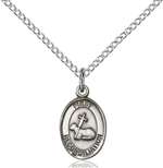 0968SS/18SS <br/>Sterling Silver First Reconciliation Pendant