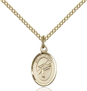 0972GF/18GF <br/>Gold Filled Graduation Pendant