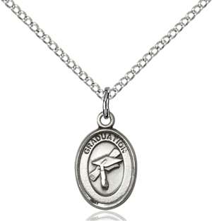 0972SS/18SS <br/>Sterling Silver Graduation Pendant