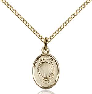 0974GF/18GF <br/>Gold Filled Baptism Pendant