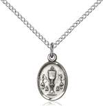 0975SS/18SS <br/>Sterling Silver Chalice Pendant