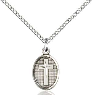 0983SS/18SS <br/>Sterling Silver Cross Pendant