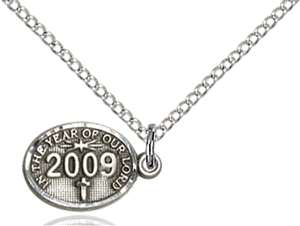 0988SS/18SS <br/>Sterling Silver 2004 Charm Pendant