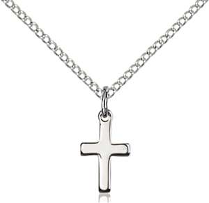 1006SS/18SS <br/>Sterling Silver Cross Pendant