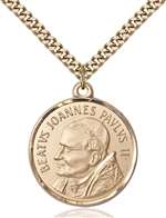 1009GF/24G <br/>Gold Filled St. John Paul II Pendant