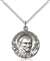 1155SS/18SS <br/>Sterling Silver St. Vincent de Paul Pendant