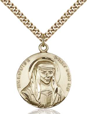 1159GF/24G <br/>Gold Filled St. Louise Pendant
