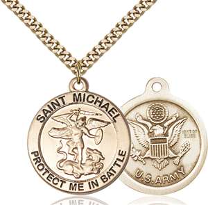 1170GF2/24G <br/>Gold Filled St. Michael Pendant