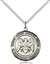 1183SS5/18SS <br/>Sterling Silver NAT'L GUARD/ST. CHRISTOPHER Pendant