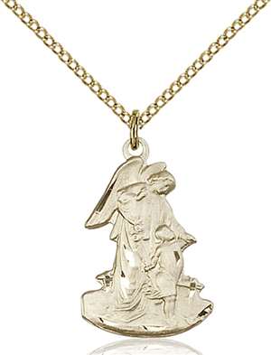 1251GF/18GF <br/>Gold Filled Guardian Angel Pendant