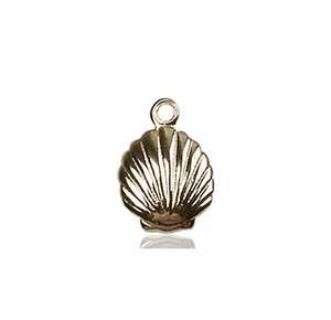 1260KT <br/>14kt Gold Shell Medal