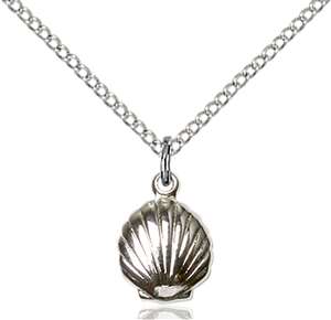 1260SS/18SS <br/>Sterling Silver Shell Pendant