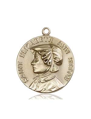 1463KT <br/>14kt Gold St. Ann Medal