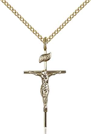 1535GF/18GF <br/>Gold Filled Crucifix Pendant