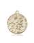 1602KT <br/>14kt Gold St. Anthony Medal