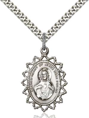 1619SSS/24S <br/>Stainless Silver Heavy Curb Chain