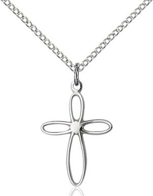1707SS/18SS <br/>Sterling Silver Lite Curb Chain