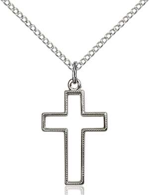 1708SS/18SS <br/>Sterling Silver Cross Pendant