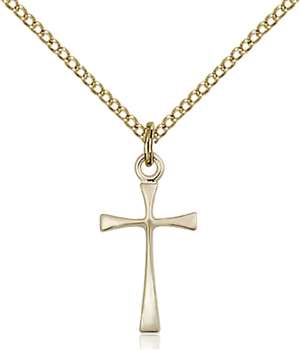 1872GF/18GF <br/>Gold Filled Maltese Cross Pendant