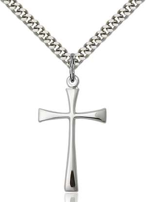 1874SS/24S <br/>Sterling Silver Maltese Cross Pendant