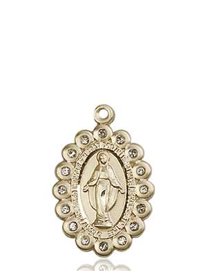 2009CKT <br/>14kt Gold Miraculous Medal