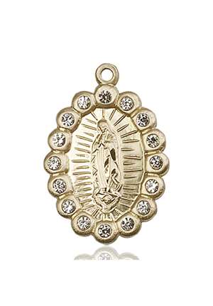 2009FCKT <br/>14kt Gold O/L of Guadalupe Medal