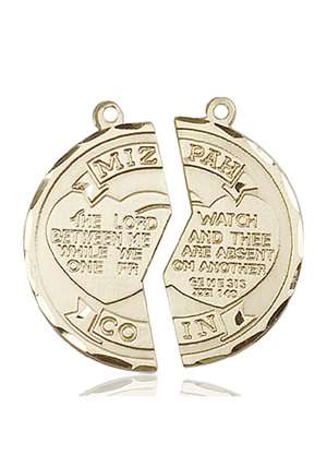 2012KT2 <br/>14kt Gold Miz Pah Coin Set / Army Medal