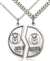 2012SS1/24S/18S <br/>Sterling Silver Miz Pah Coin Pendant