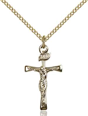 2137GF/18GF <br/>Gold Filled Maltese Crucifix Pendant