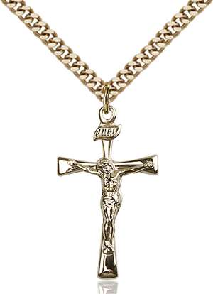 2138GF/24G <br/>Gold Filled Maltese Crucifix Pendant