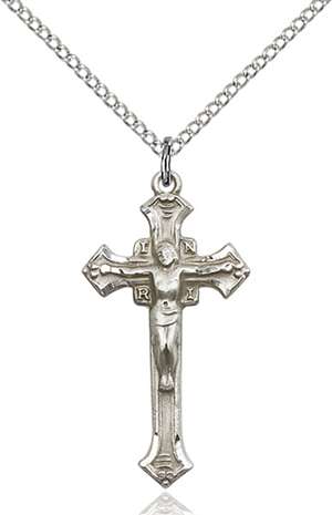 2187SS/18SS <br/>Sterling Silver Crucifix Pendant