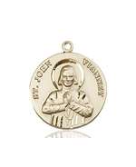 2278KT <br/>14kt Gold St. John Vianney Medal