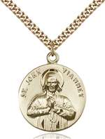 2279GF/24G <br/>Gold Filled St. John Vianney Pendant