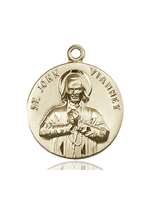 2279KT <br/>14kt Gold St. John Vianney Medal