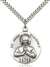 2279SS/24S <br/>Sterling Silver St. John Vianney Pendant