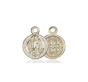 2341KT <br/>14kt Gold St. Benedict Medal