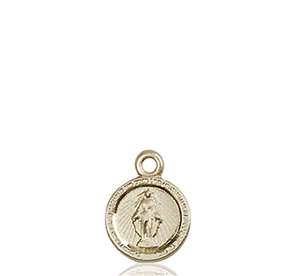 2342KT <br/>14kt Gold Miraculous Medal