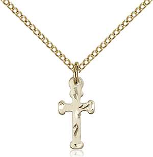 2521GF/18GF <br/>Gold Filled Cross Pendant