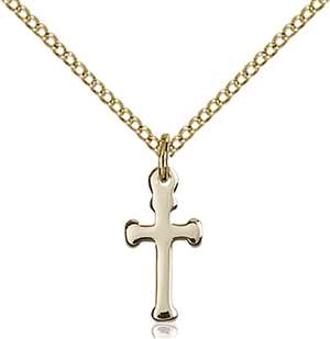 2522GF/18GF <br/>Gold Filled Cross Pendant