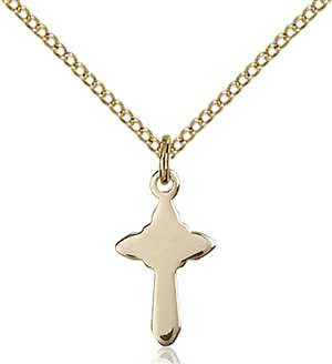 2524GF/18GF <br/>Gold Filled Cross Pendant