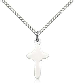 2524SS/18SS <br/>Sterling Silver Cross Pendant