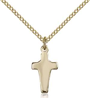 2526GF/18GF <br/>Gold Filled Cross Pendant