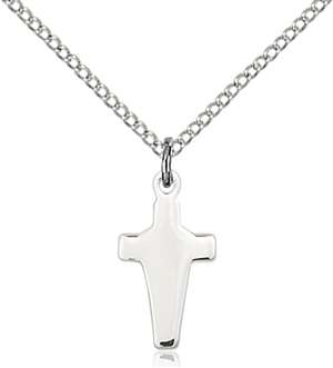 2526SS/18SS <br/>Sterling Silver Cross Pendant